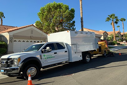 Truck & Tree Chipper